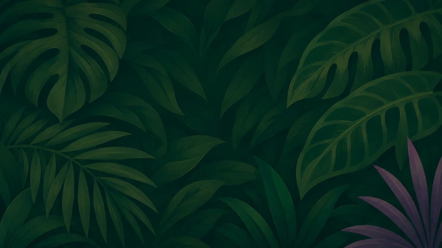 Jungle Leaves Background